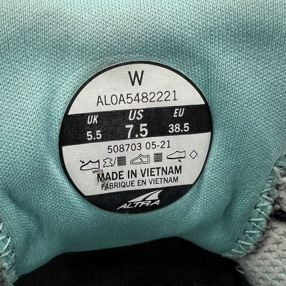 ALTRA Women’s LP Alpine AL0A5482221 Trail Running Shoes Size 7.5 Nice! - Picture 7 of 7